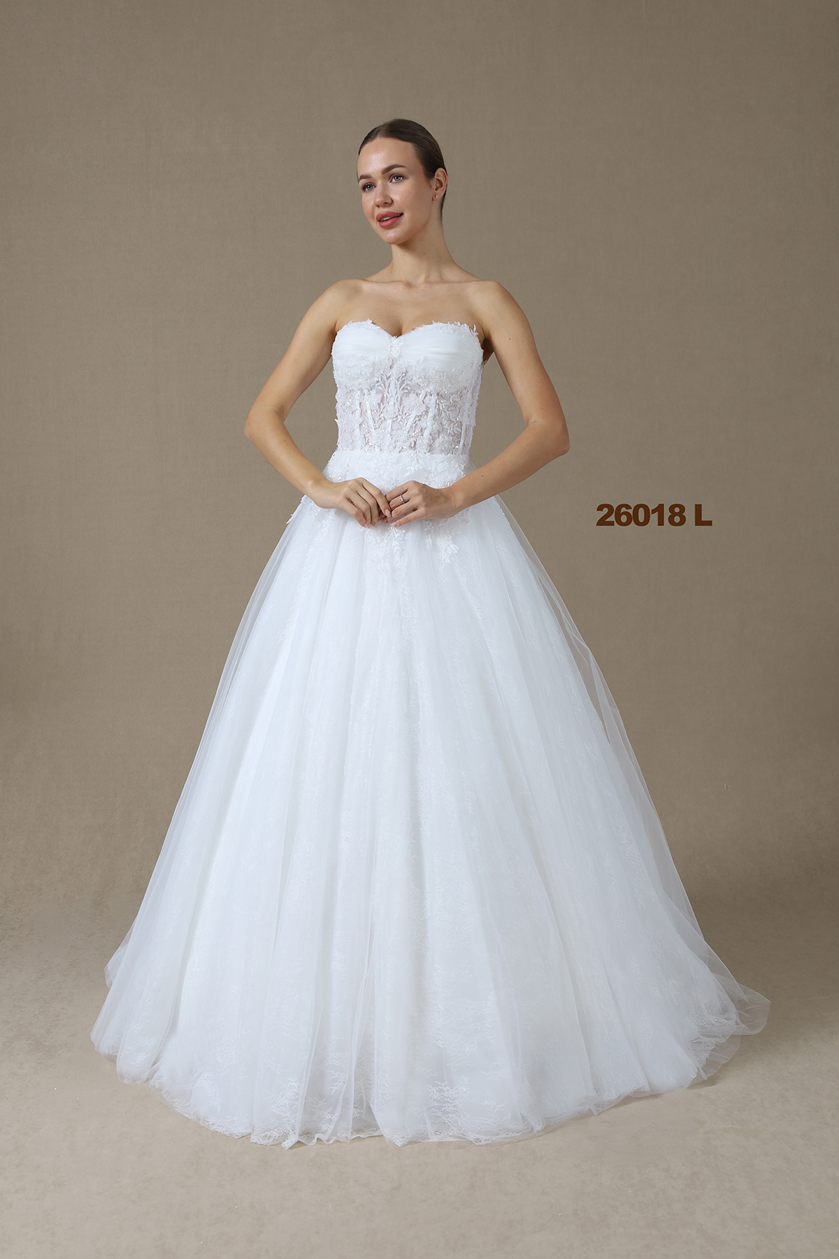 DAWN Helen A Kesim Gelinlik