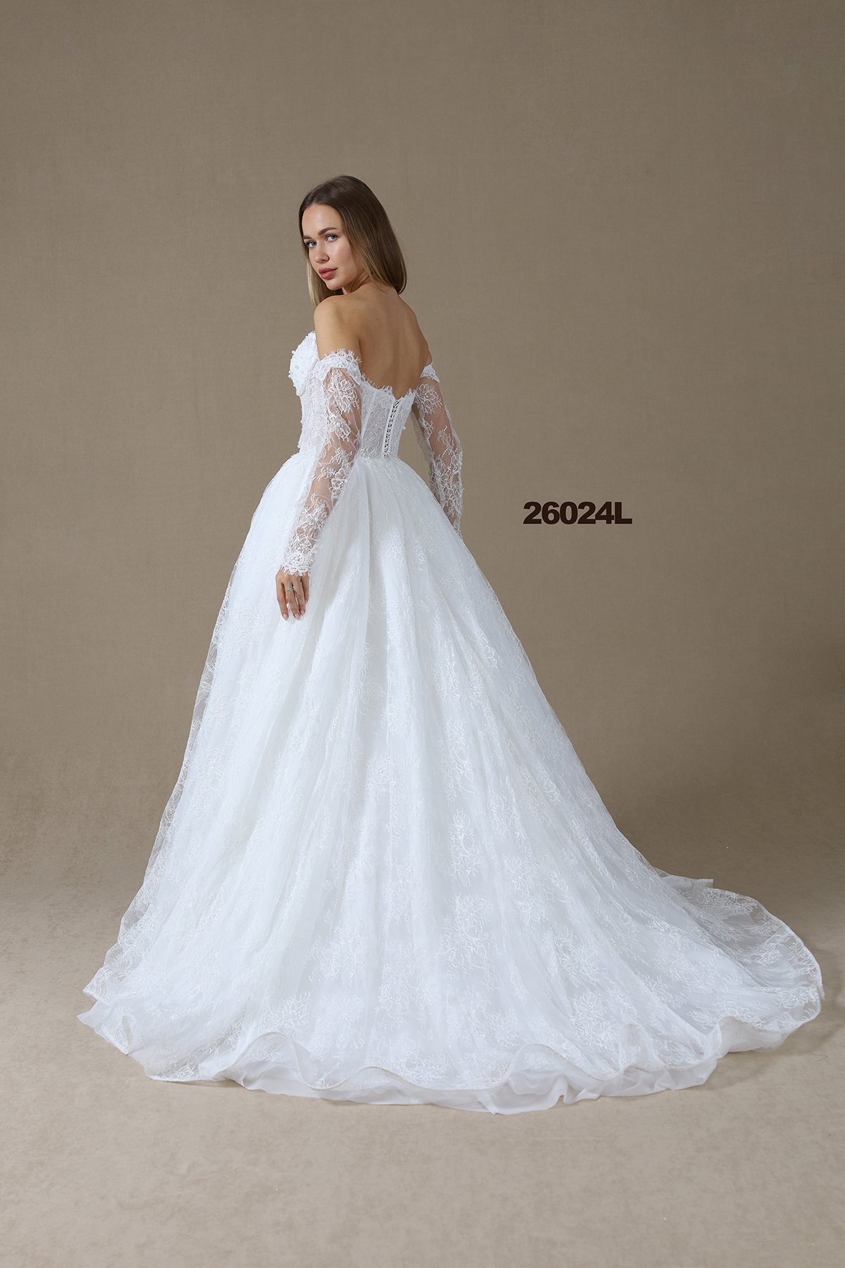 BLOOM Straplez Helen A Kesim Gelinlik