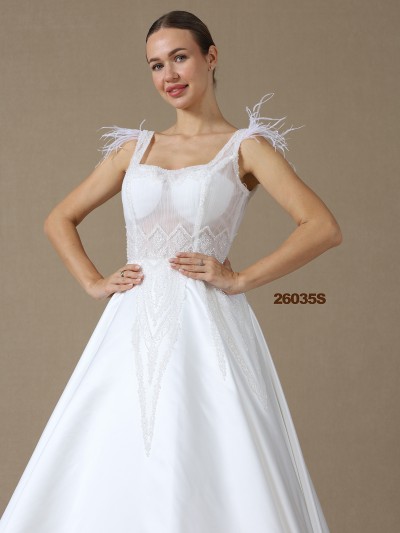 ELANOR Helen A Kesim Gelinlik