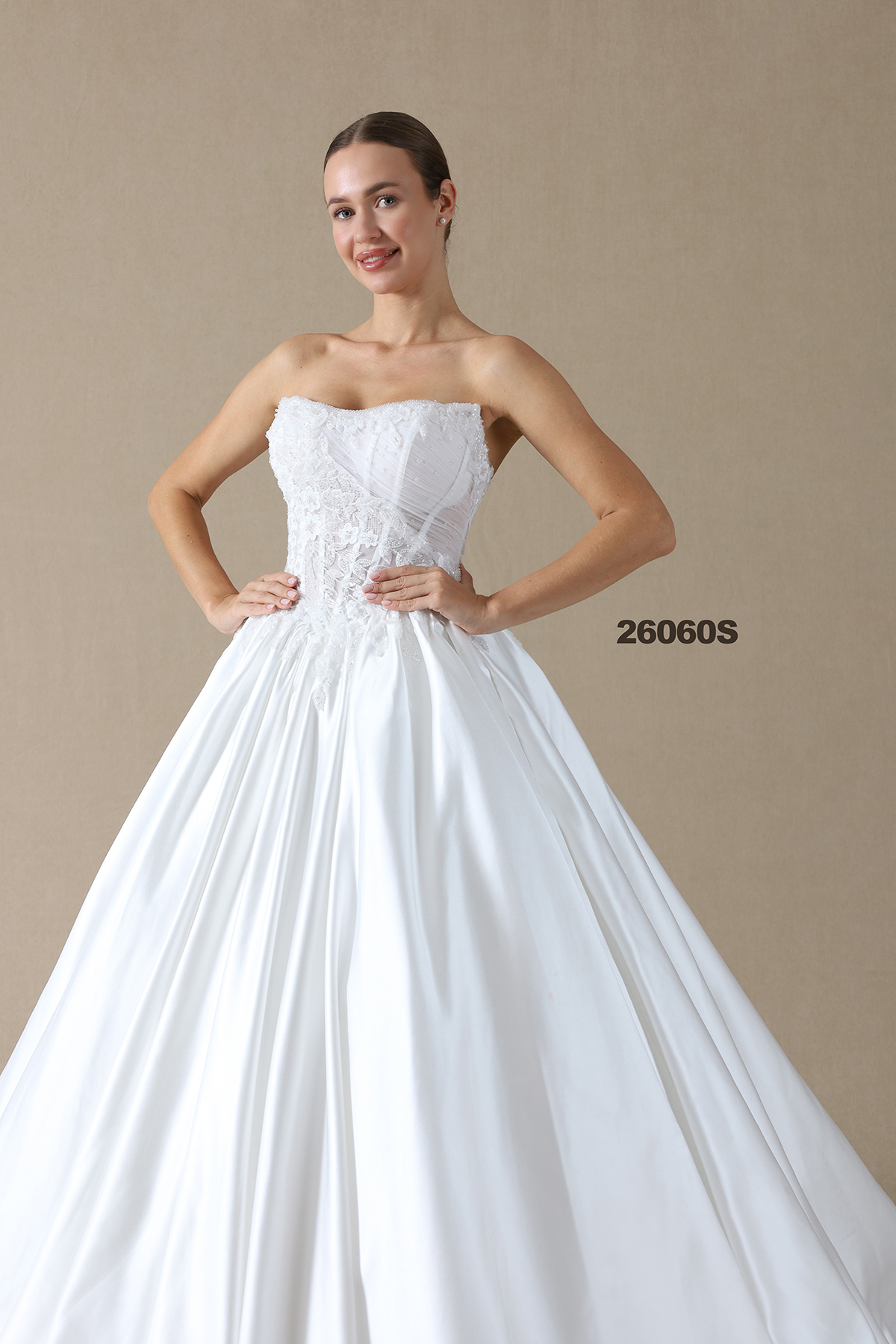 GEORGIA A Kesim Pilili Gelinlik