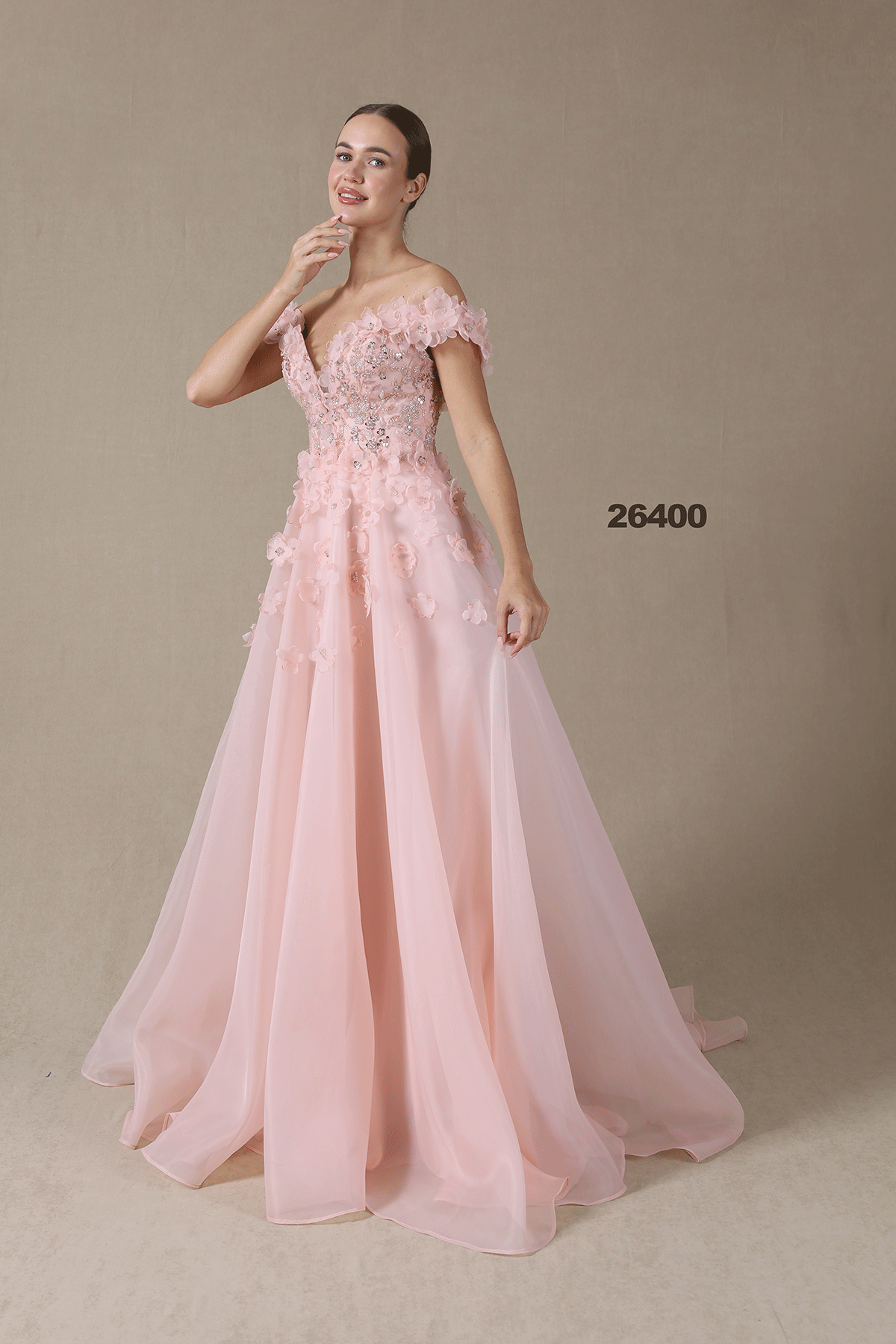 CLAIRE V Yaka Helen Bohem A Kesim Nişanlık