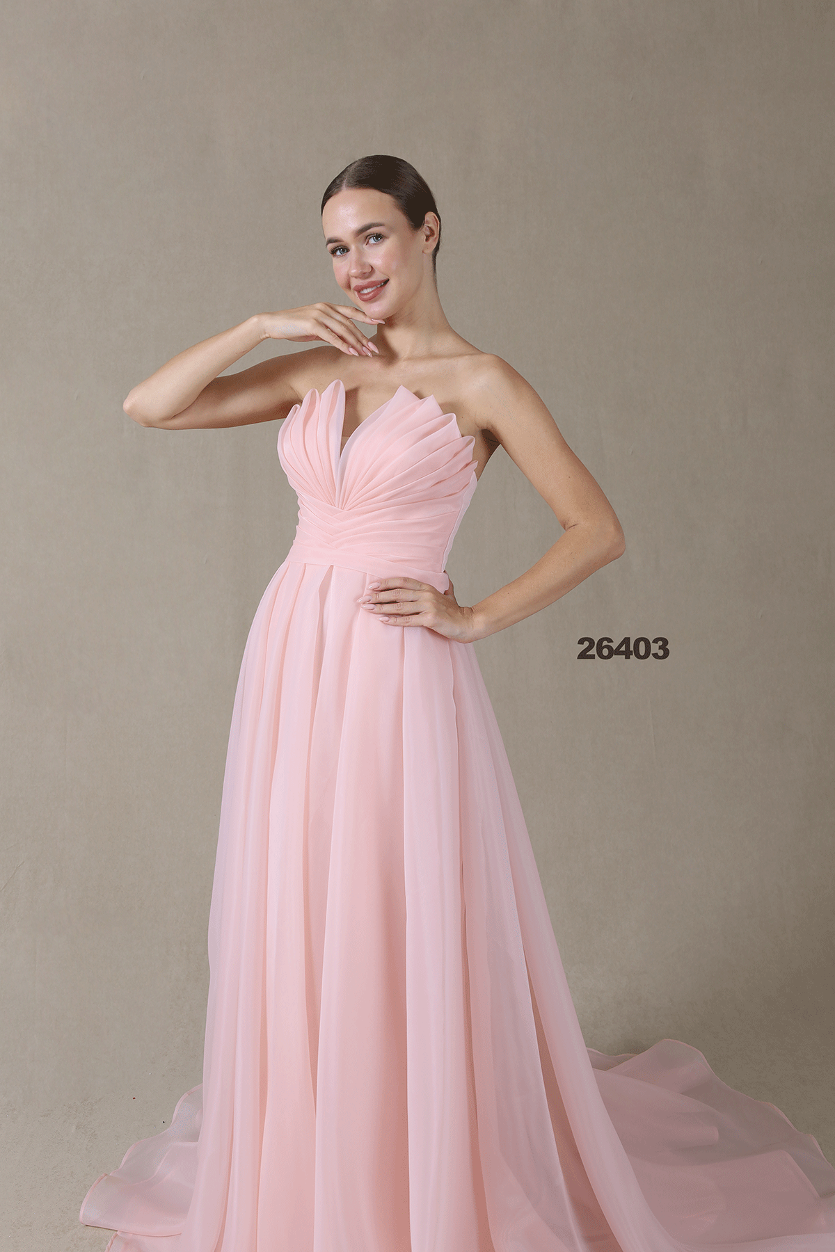 DIANA Midi Yaka Helen Bohem A Kesim Nişanlık